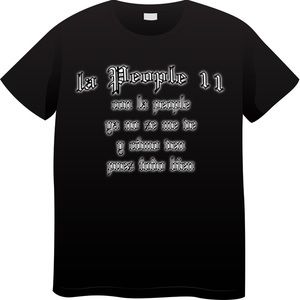 Peso Pluma La People 2 Tee T-shirt All Sizes Corrido Mexico Corridos La Double P